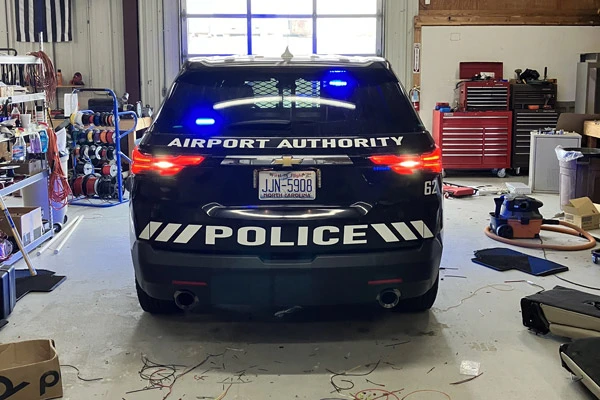 Police Car Interior