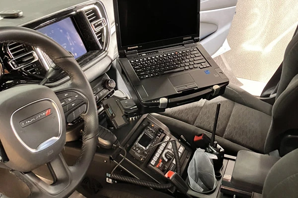 Police Car Interior